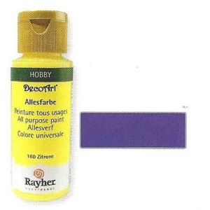 Rayher Peinture Tous Usages, Prune, Flacon 59 Ml