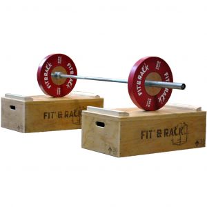 Image de Plot 300mm Hauteur Bois Fit & Rack