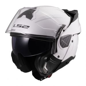 Ls2 Casque Moto Modulable ADVANT II Solid Gloss White, L