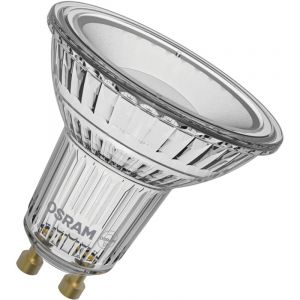 Osram Réflecteur led Superstar PAR16 80 à intensité variable, blanc neutre 4 000 k, 6,9 w, GU10, 120°, 650 lm, 15 000 h, pour éclairage ponctuel,