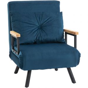 MH Fauteuil convertible 3 en 1 elie Bleu marine