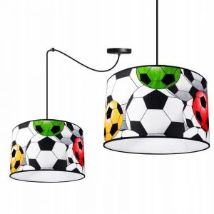 Lampe Suspendu Araign&eacute;e Abat-Jour Boules Led Enfant