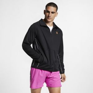 Image de Nike Veste de tennis Court pour Homme - Noir - Couleur Noir - Taille 2XL