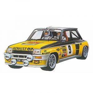 Tamiya 300024027 Modèle de Voiture Renault 5 Turbo 1975 Rally Echelle 1/24