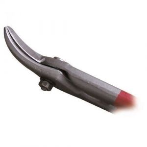 Stubai 267702 Cisaille &agrave; Coupe-Trous Ronde Gauche, Gris/Rouge, 250 mm