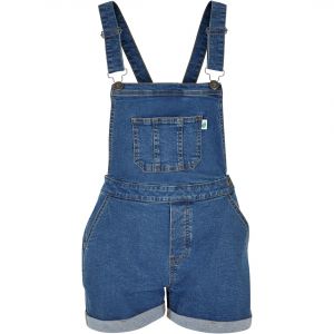 Urban classics Salopette courte bio femme