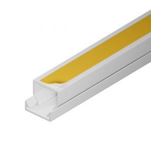 Goulotte électrique - EDO Solutions Technic - EDO777752 - Blanc - 2m - PVC