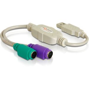 Image de Delock 61244 - Adaptateur USB à PS/2