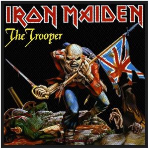 Iron Maiden Patch The Trooper 10 x 9 cm