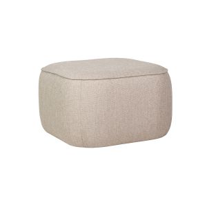 Pouf beige Cube - Hübsch