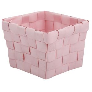 MSV PANIER 10x10x7,5cm PASTEL ROSE