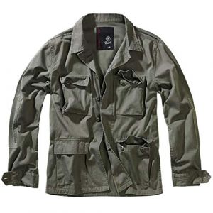 Brandit Veste mi-saison de - Veste Militaire - S à 5XL - pour Homme - olive
