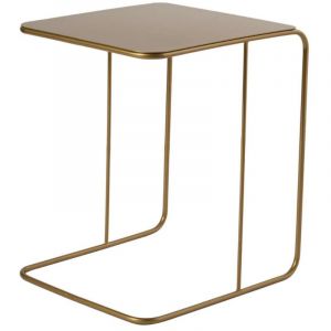 Calicosy Bout de canapé avec plateau en Métal H46 cm - owen