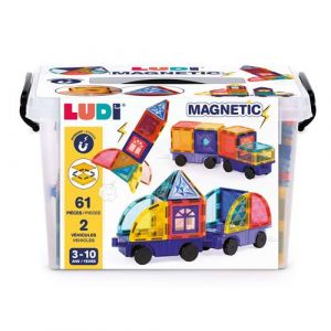 Ludi Jeu de construction magnétique Véhicules Magnétiques