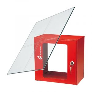 Thermador Vitre de rechange 144x184 mm pour coffret sous verre dormant