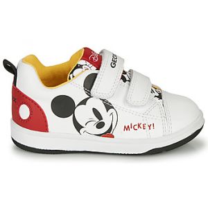 Geox Baskets basses enfant NEW FLICK MICKEY Blanc - Taille 20,21