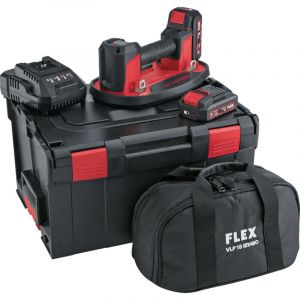 FLEX Ventouse &eacute;lectrique sans fil - 18V - L-Boxx + 2 Batteries 2.5 Ah + Chargeur - 531332