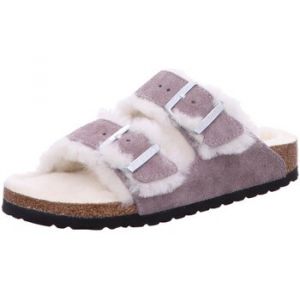 Birkenstock Sandales femme Arizona Shearling Suede Leather/Fur