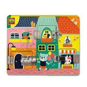 Ses Creative J’apprends - Planche à verrous - A partir de 3 ans
