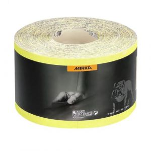 Mirka Rouleau de papier abrasif Oxyde Jaune Grain 240 50 m