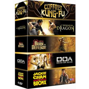 Image de Coffret Kung-Fu - L'honneur du dragon + Born To Defense + DOA + Jackie Chan dans le Bronx