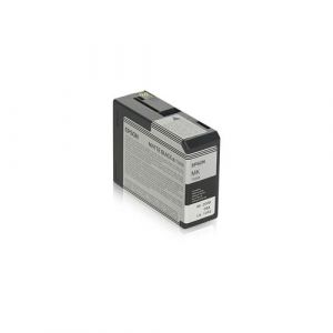 Epson T5808 - 80 ml - noir mat - original - cartouche d'encre - pour Stylus Pro 3800