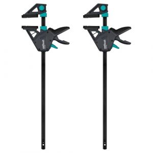 Wolfcraft 8662060 - Lot Serre-Joints à une main PRO - Force de serrage 250kg