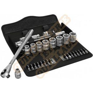 Wera Set de vissage 8100 SC 7 Zyklop 1/2"" (12.5 mm) 10 - 19 mm