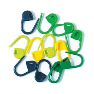 Knitpro Marqueurs de Points, Vert Jaune, 30 pièces
