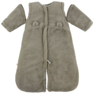 Noukie's Gigoteuse en fausse fourrure kaki (70cm)