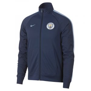 Nike Veste Manchester City FC pour Homme - Bleu - Couleur Bleu - Taille M
