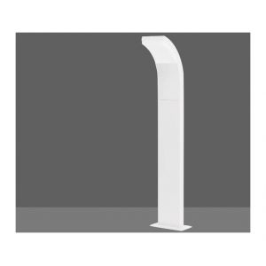 Image de Lo Design Borne ext&eacute;rieure led Dakotta Blanc Fonte d'aluminium LO00011985