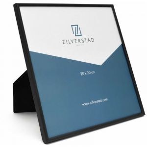Zilverstad Sweet Memory 20x20 Portrait m&eacute;tal noir mat 7989031