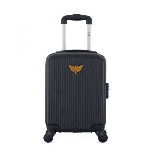 Lpb - valise cabine xxs abs agata 4 roues 46 cm - noir