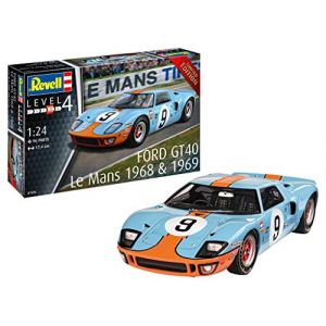 Revell Maquette Voiture : Ford Gt40 Le Mans 1968 Et 1969