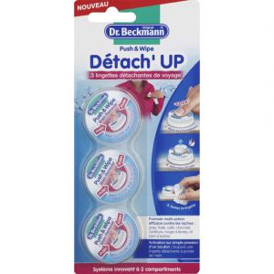 Image de Dr Beckmann Détach'Up Push & Wipe - Lingettes détachantes de voyage