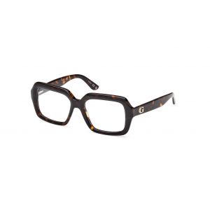 Guess Femme GU50226 52 Montures optiques Ac&eacute;tate Havane Carr&eacute; Normale