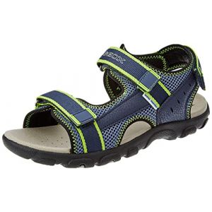 Geox Sandales à trois brides autoagrippantes Bleu - Taille 34