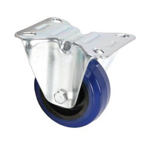 Adam Hall Roulette fixe bleu - 80mm