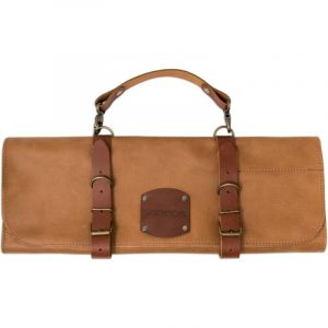 Arcos Pochette à couteau en cuir et métal d'une capacité de 5 pièces