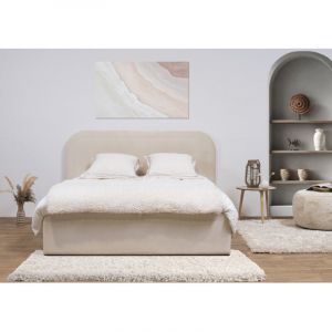 Bobochic Lit coffre cassiopee 180x200 Beige