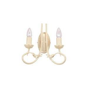 Image de Elstead Applique Murale Olivia 2x60W - Blanc doré - LIGHTING - ov2ivgld