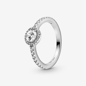 Image de Pandora Bague Halo Scintillant Classique - Taille 60