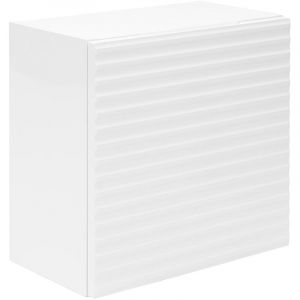 Naturel Meuble de salle de bain bas Naturel Savona 40,2x39,6x21,7 cm blanc brillant (SAVONAH40BI)