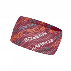 Karpos Moved Headband - Bandeau Pomegranate / Scarlet Ibis / Larkspur Taille unique