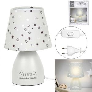 Lampe De Chevet Grise Enfant