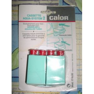 Image de Calor 171900 - 2 cassettes anti-tartre Aqua System Plus