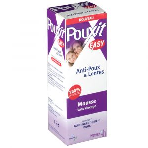 Cooper Pouxit - Easy mousse sans rinçage anti-poux et lentes