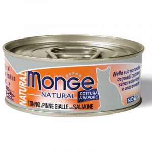 Monge Natural Quality Gatto Natural Tonno Del Pacifico Con Salmone