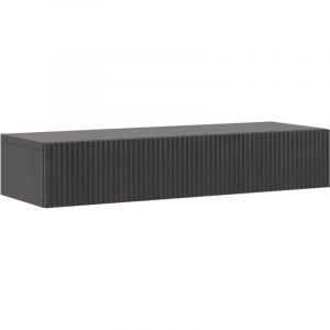 Selsey NOLIE - Table console avec tiroir - suspendu - 90 cm - couleur du bois de frêne Portland